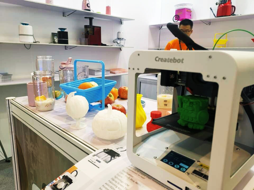 3D打印机上2019年香港家居展了